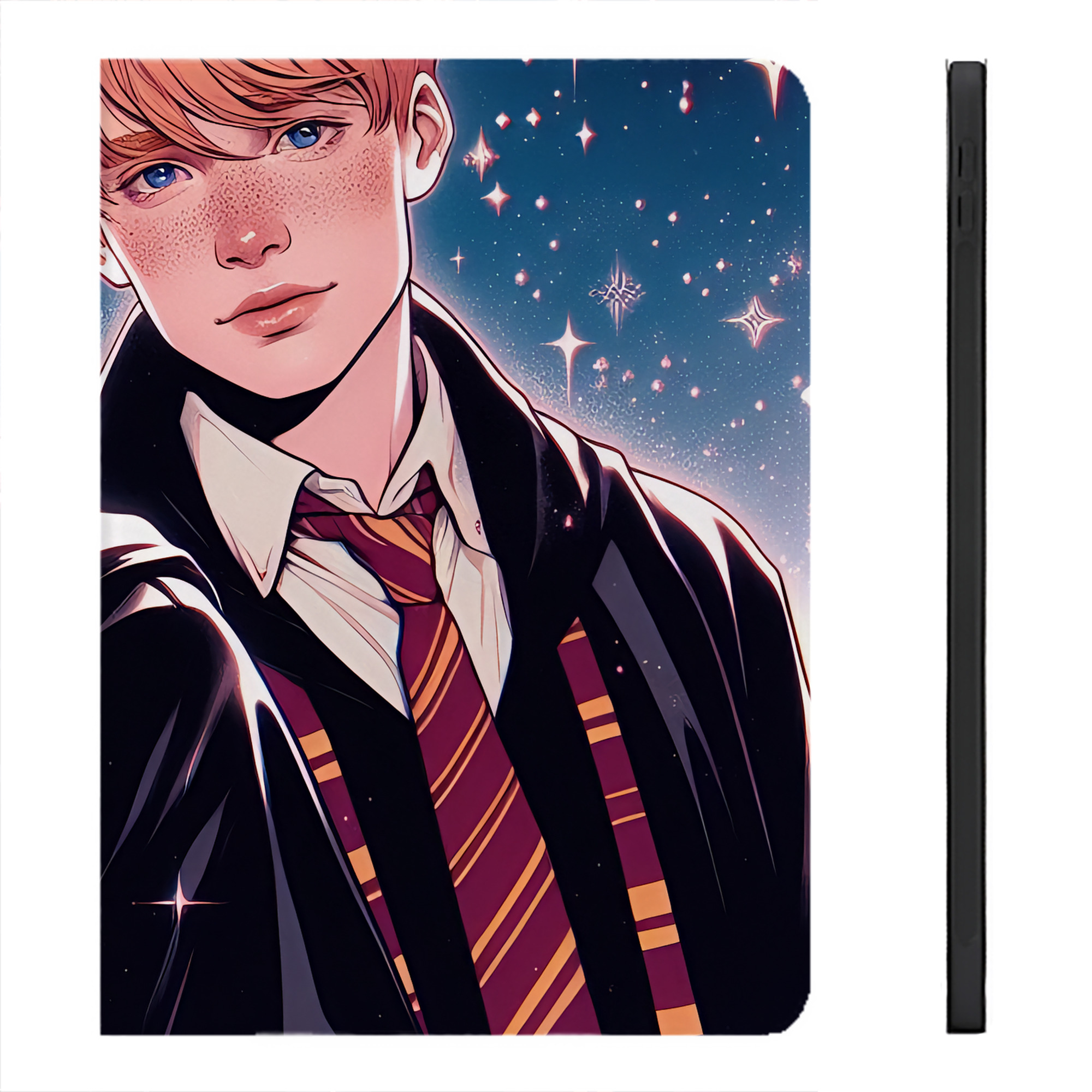 （画像用） Harry Potter ハリー・ポッターシリーズ IPadケース ペンホルダー付き ブックスタイルデザイン